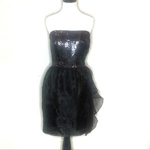 Calvin Klein Strapless sequin dress - Size 12